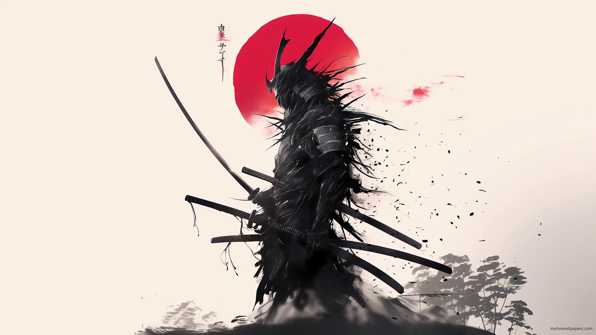 Samurai Warrior Live Wallpaper